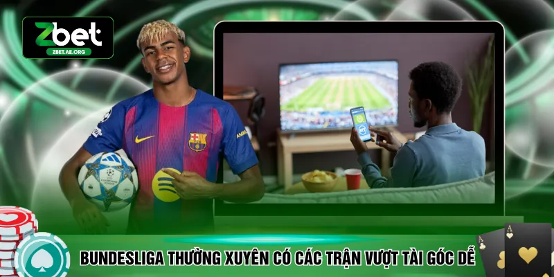 Bundesliga thường xuyên có các trận vượt tài góc dễ