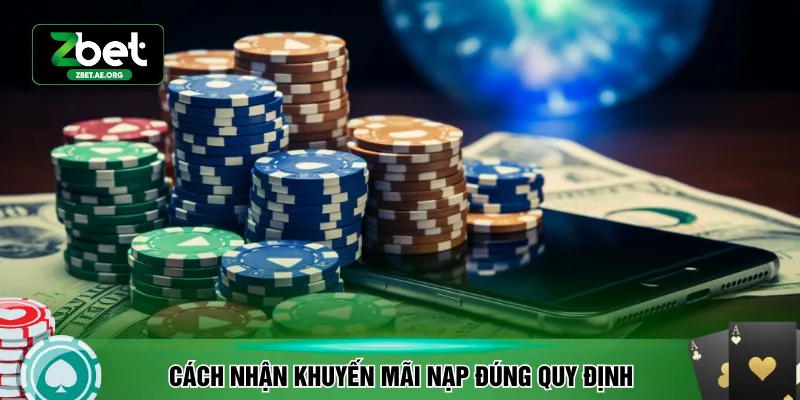 Cách nhận khuyến mãi nạp đúng quy định