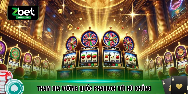 Tham gia vương quốc Pharaoh với hũ khủng